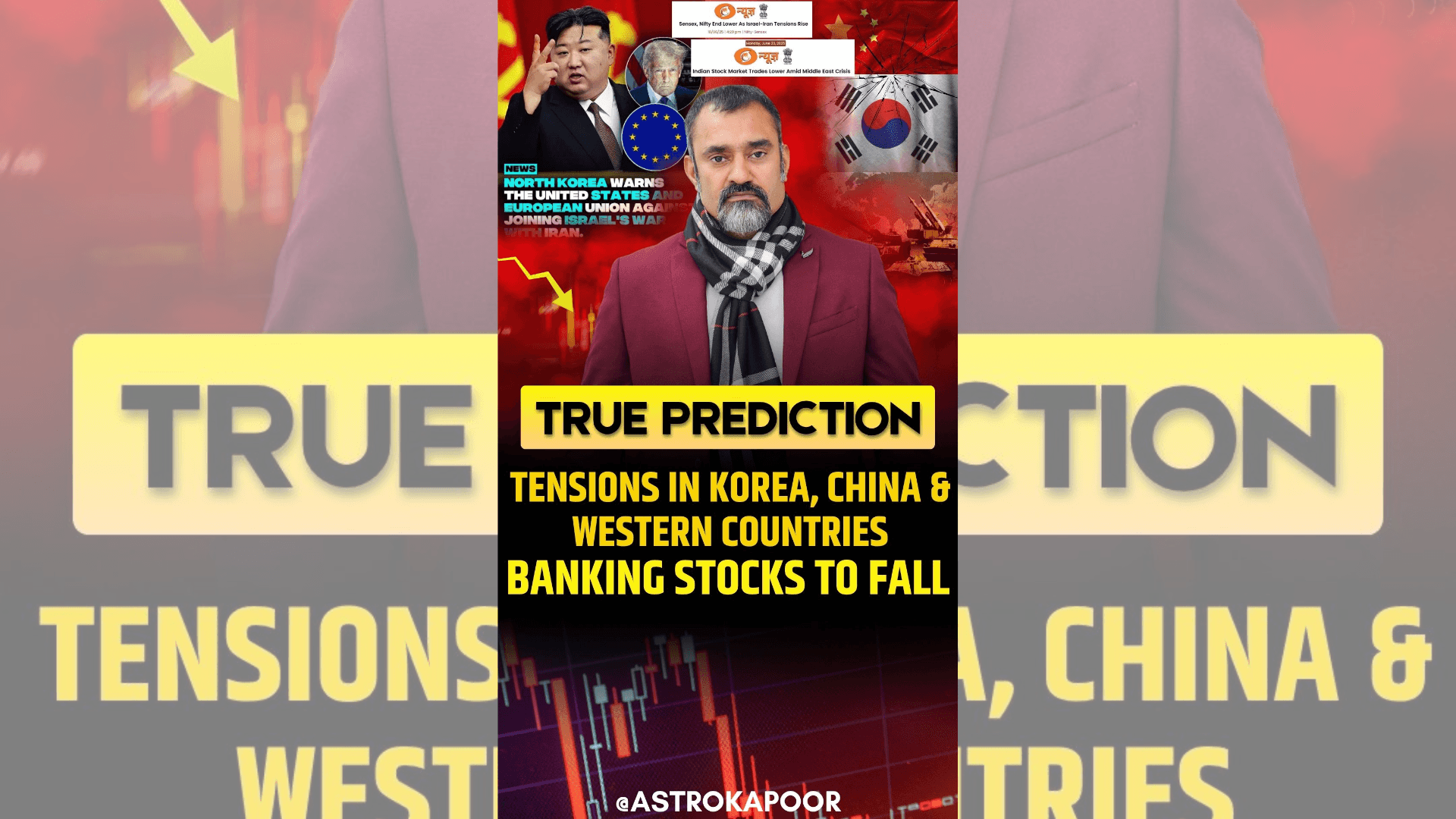 Banking Stocks Fall | North Korea Joins Russia-China Warning? | True Predictions