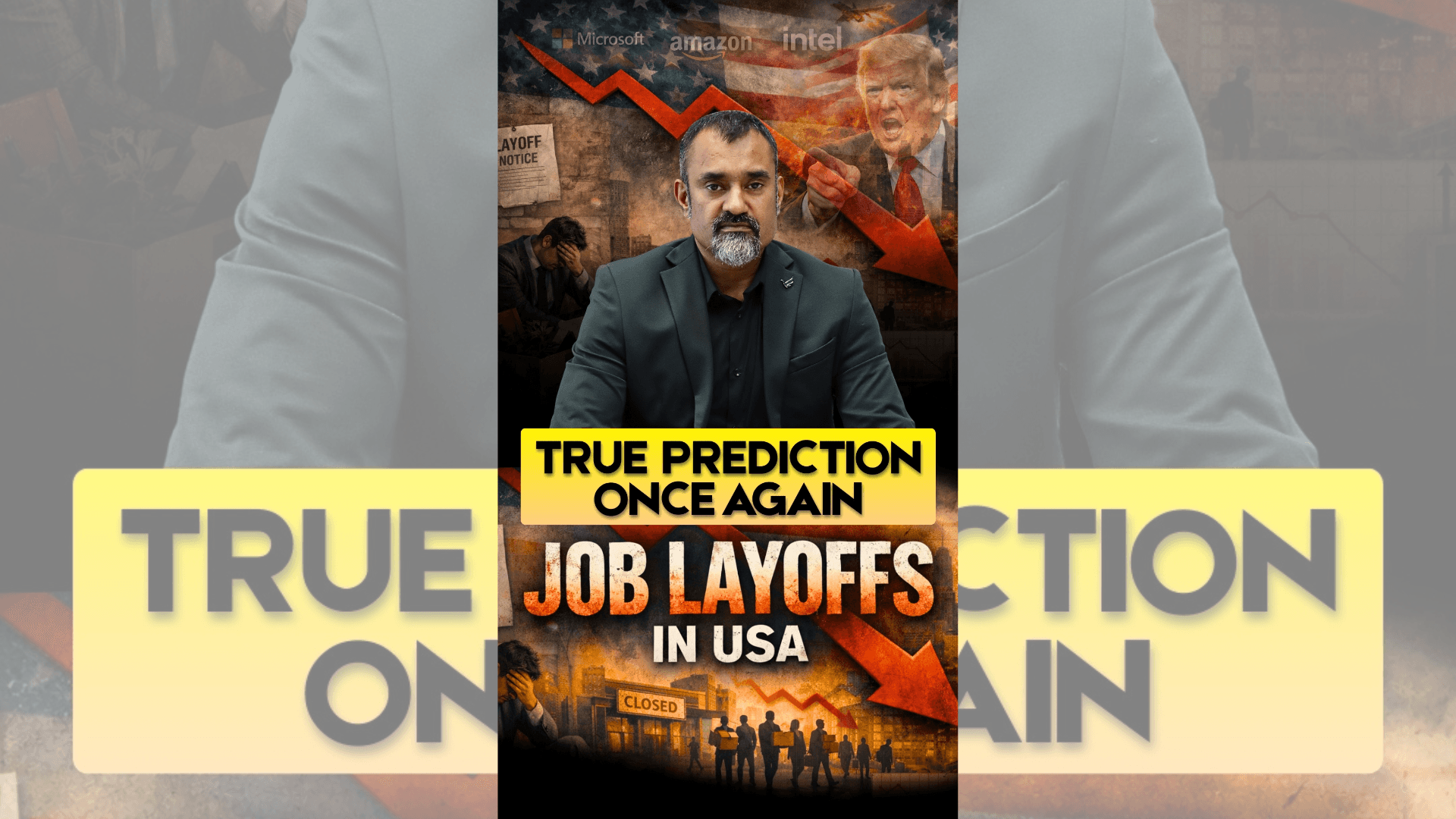 USA Giants Layoffs: Amazon, Meta, Microsoft, Intel | True Prediction by Prashant Kapoor