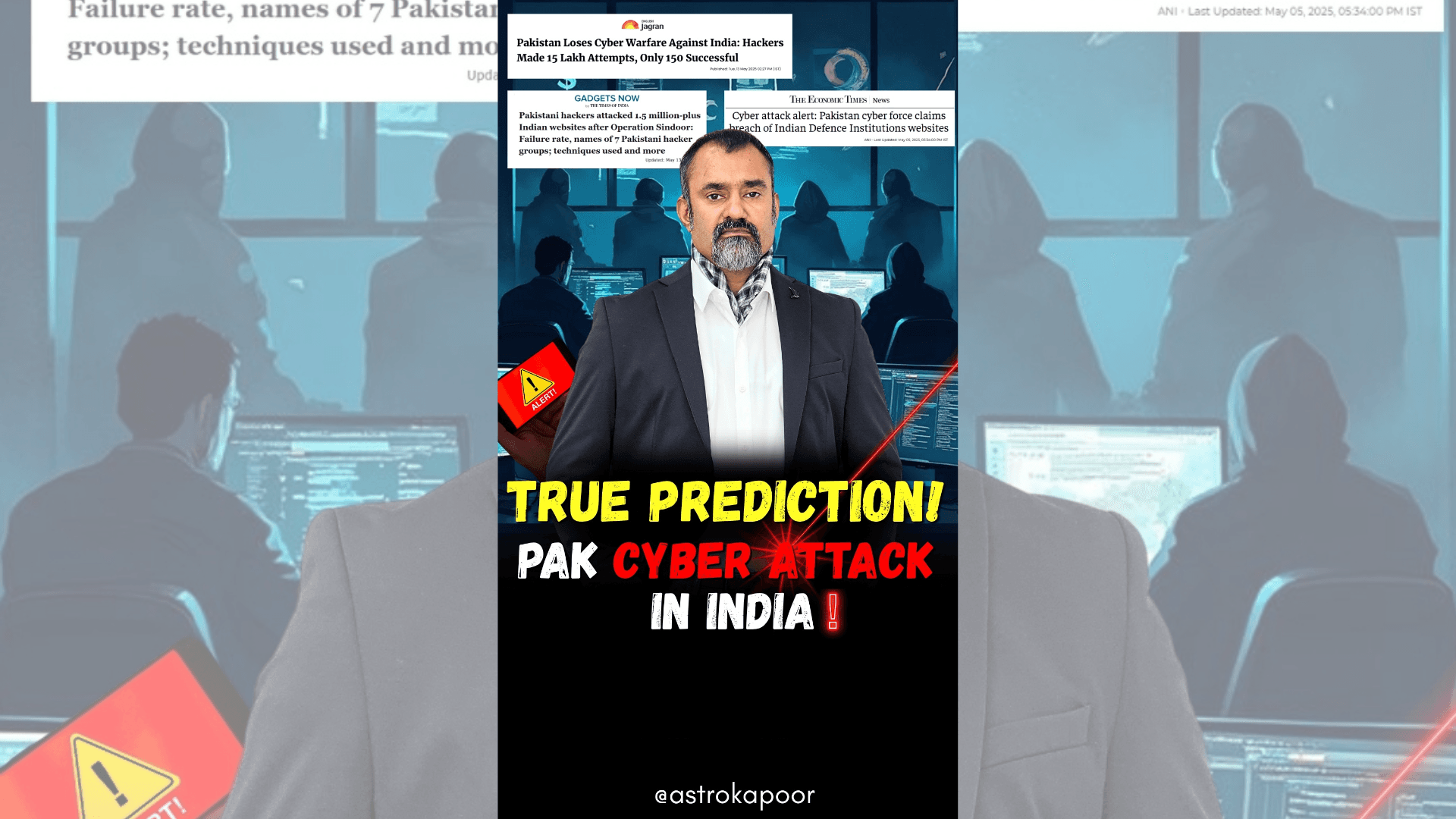 Pakistan Cyber Attack On India | Already Predicted Cyber Attacks On Bharat? | Prashant Kapoor