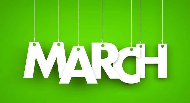 March 2018 Auspicious Days