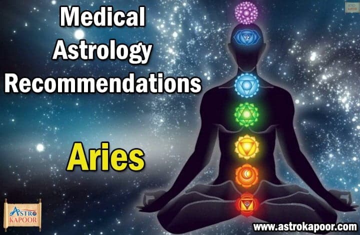 Medical Astrology Recommendations for Aries