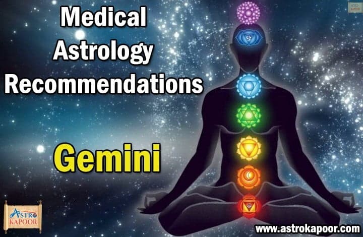 Medical Astrology Recommendations for Gemini