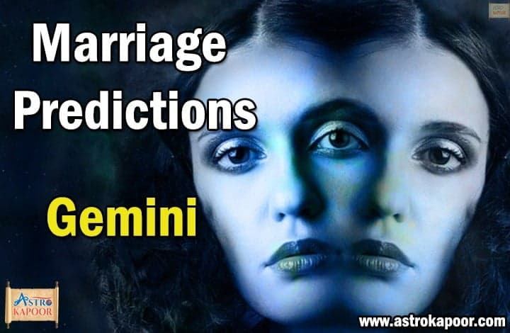 Prediction Of Marriage for Gemini