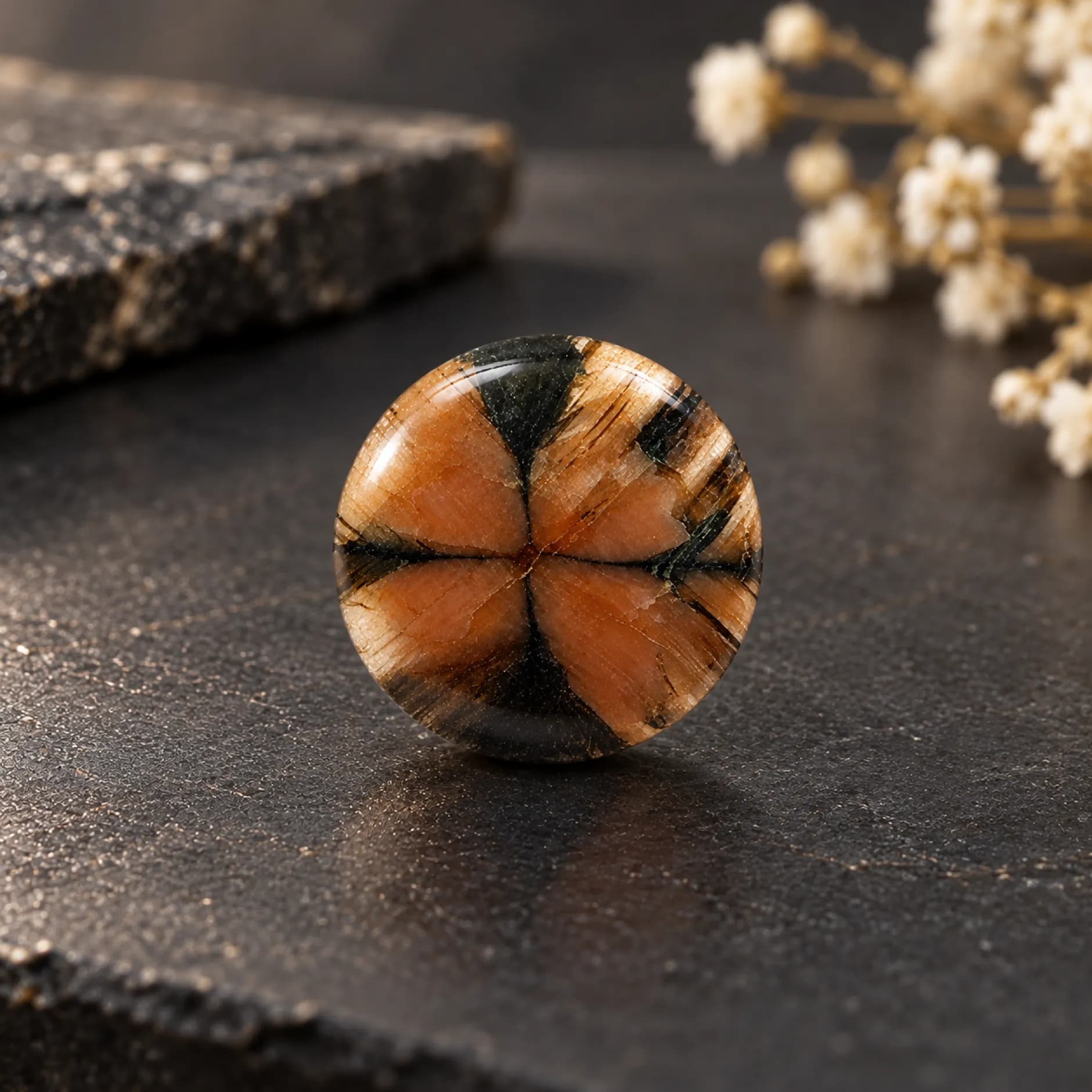 Natural Chiastolite Cross Stone – Meaning, Benefits, Properties & Spiritual Uses