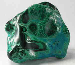 Kidney stone - Malachite