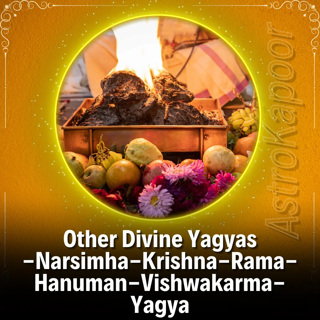 Other Divine Yagyas -Narsimha-Krishna-Rama-Hanuman-Vishwakarma- Yagya Image