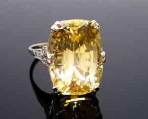 Rituals and Methods of Wearing Yellow Sapphe Gemstoneir