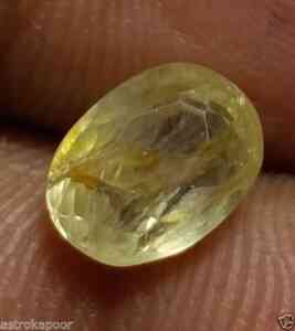 Yellow Sapphire - Pukhraj Gemstone