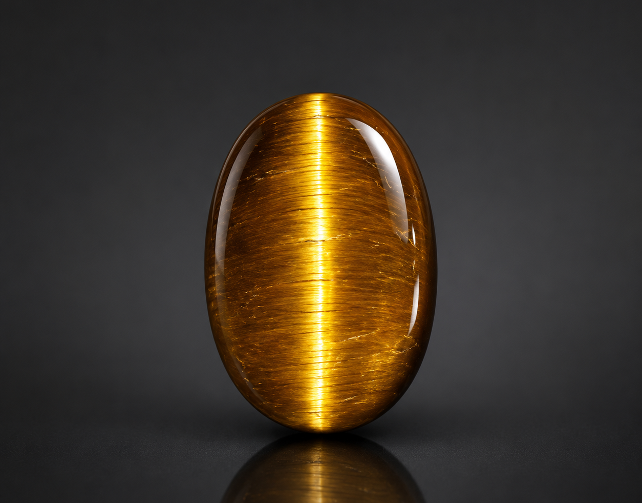 Golden, blue and red tiger's eye stones showing the symbolism of each colour