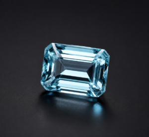 Blue, yellow and white topaz gemstones showing the different topaz colours