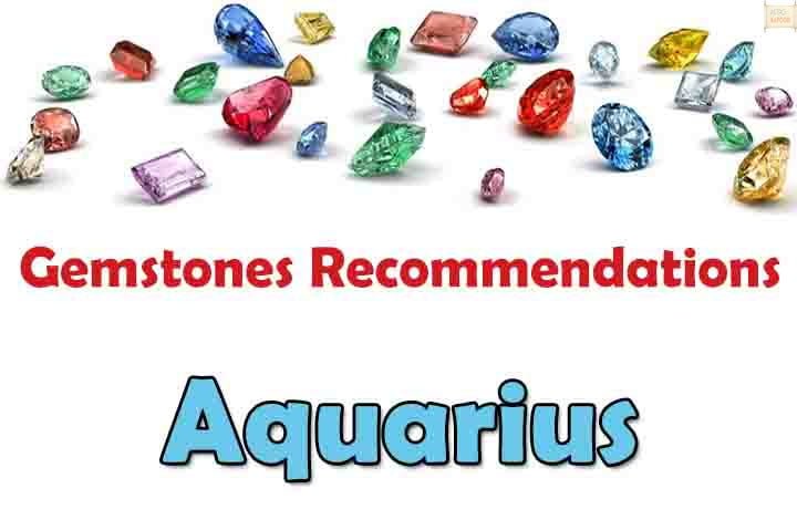 Aquarius - Free Gemstones Recommendations