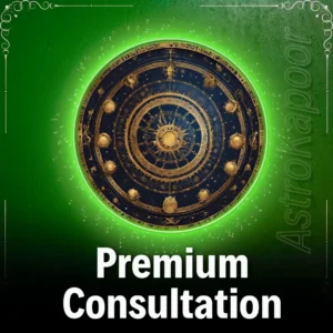 poster of premium astrology consultation within 25 working days