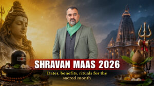 Lord Shiva worship during Shravan Maas 2026 with Rudrabhishek and Somwar Vrat