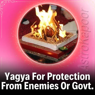 Yagya For Protection From Enemies Or Govt. Image